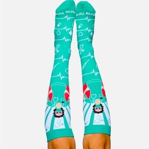 NWOT: Nurse Yard Super Nurse compression socks